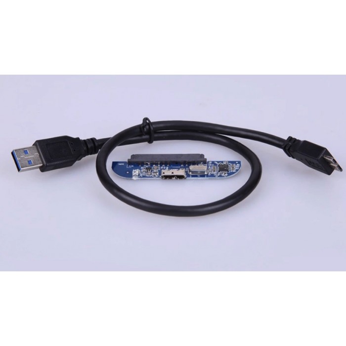 5gbps Transmission Speed Usb 3.0 To 2.5" Sata 7+15pin Hard Drive Adapter 